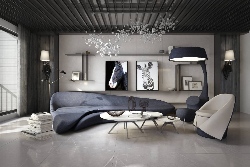 29°柔光磚色彩設(shè)計鑒賞 | 灰色，是都市人回歸沉