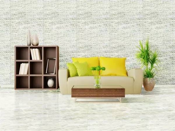 瓷磚顏色如何搭配——【客廳篇】